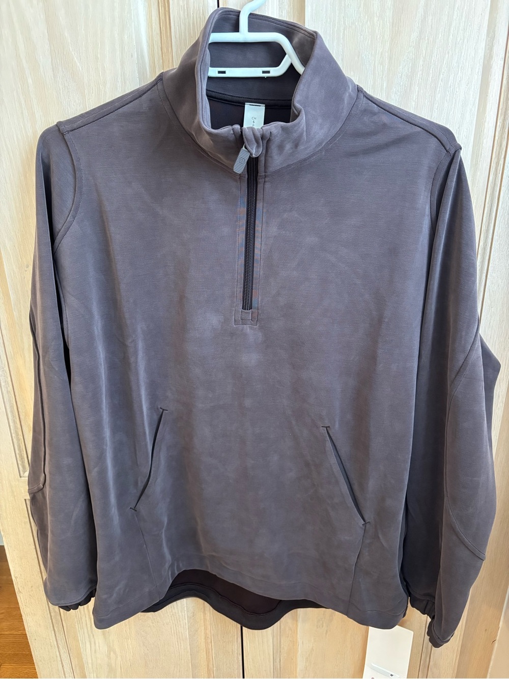 lululemon athletica Men's Half-Zip Pullover - Taupe Brown